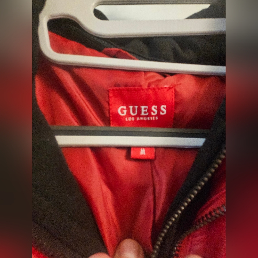 Guess Red Women's Jacket - Picture 2 of 3
